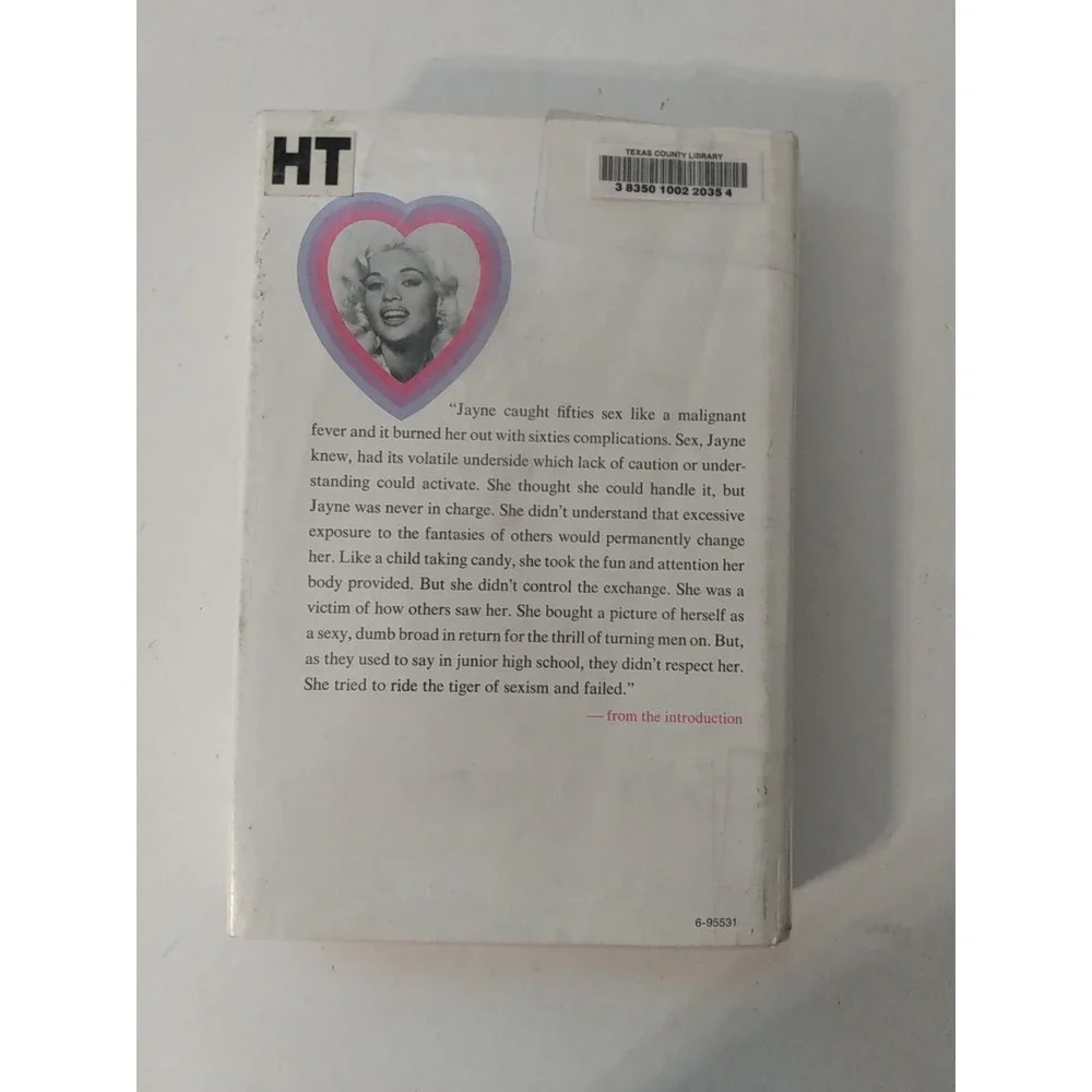 Jayne Mansfield and the American Fifties Hardcover Martha Saxton 1975 1st Ed